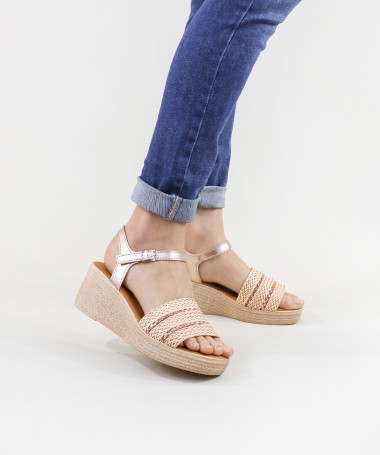 Sandalias de Cuña Ginova para Mujer