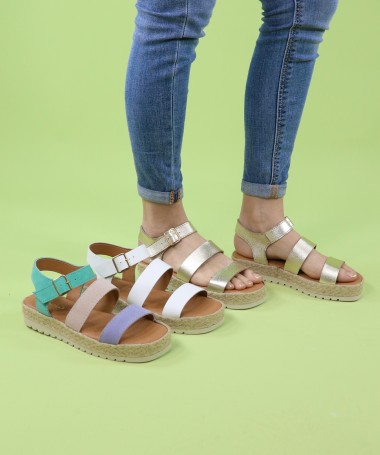 Sandalias Ginova Lady Offset Sandals