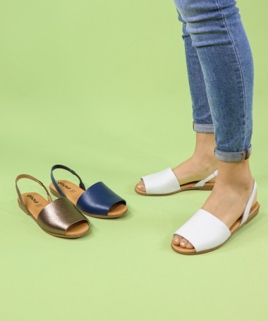 Sandalias de Tiras Elásticas para Mujer Ginova