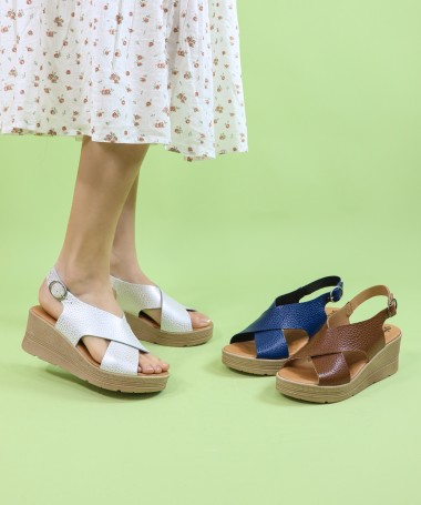 Sandalias de Cuña Ginova para Mujer