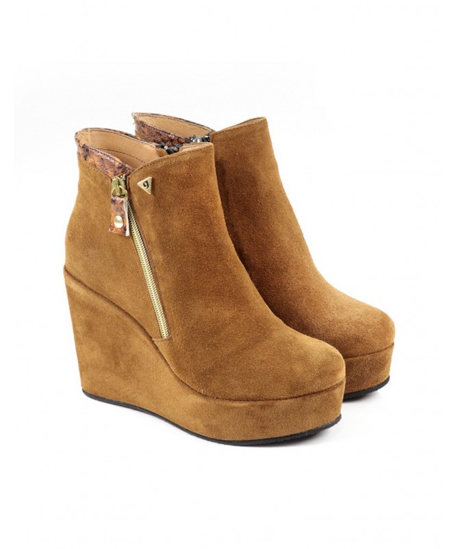 botas camel senhora