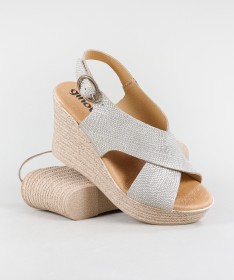 Sandalias de Cuña Ginova para Mujer