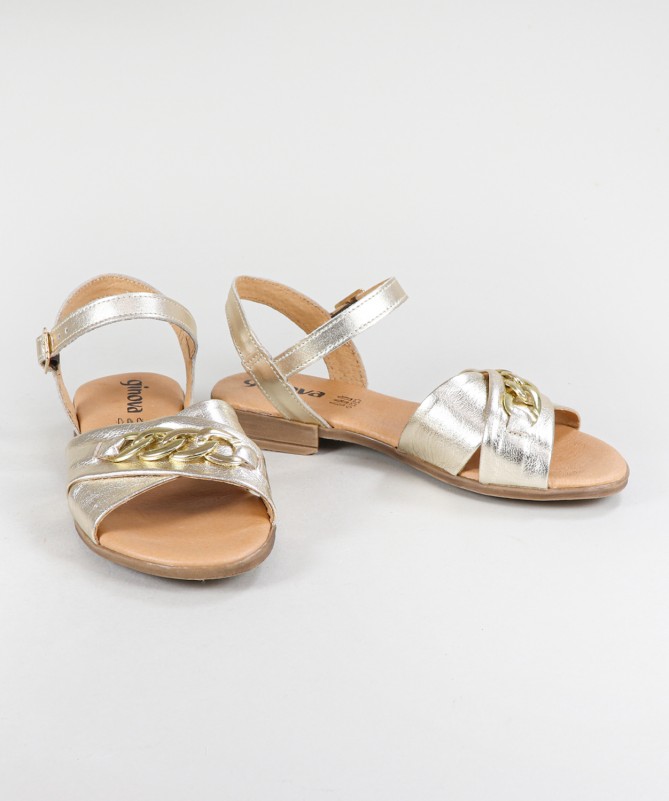 Ginova Women's Sandals with Decorated Strap