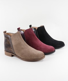 Botas de Mujer Ginova con Clip Lateral