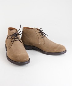 Botas de Homem Taupe com Atacadores Ginova