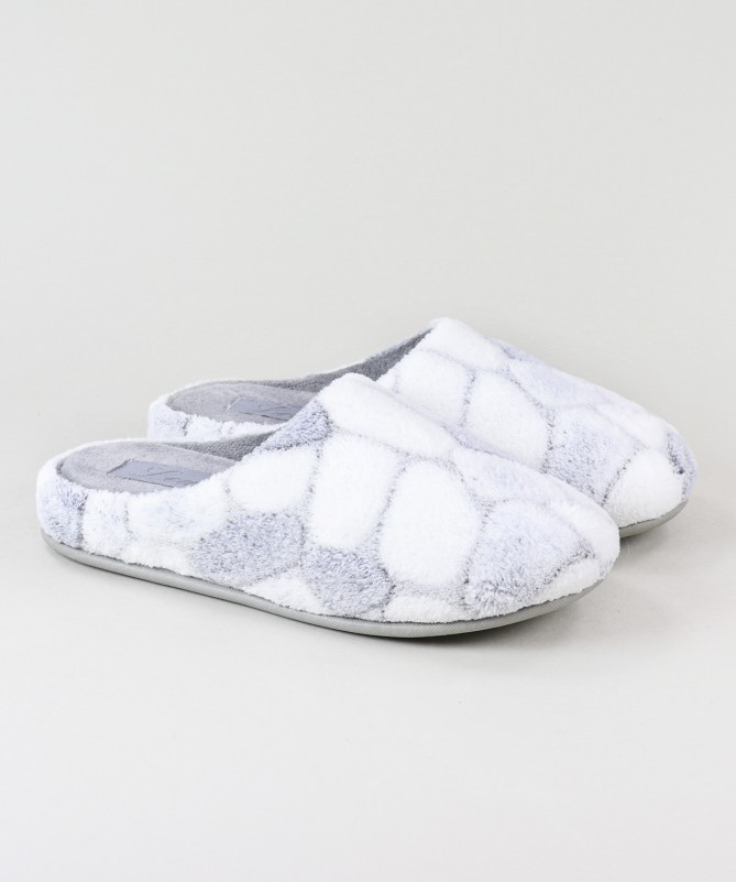 Grey Women Bedroom Slippers