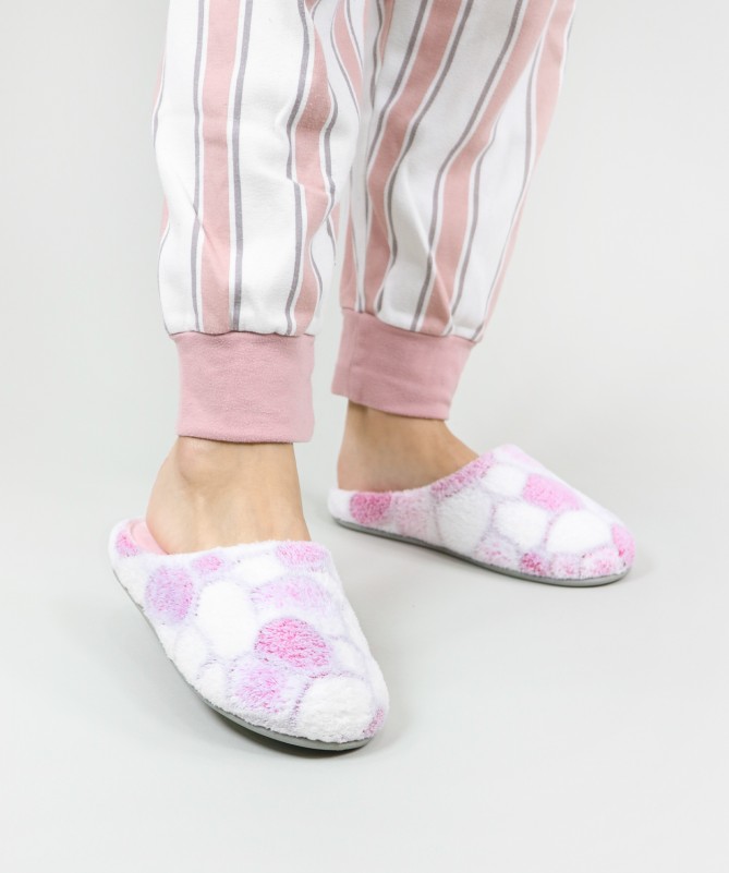 Grey Women Bedroom Slippers