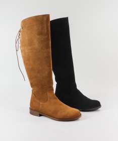 Botas de Mulher de Cano Alto Ginova com Fecho